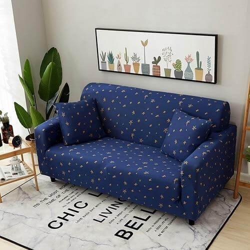 Lisslune | Universal Modern Colorful Cute Loveseat Sofa Covers