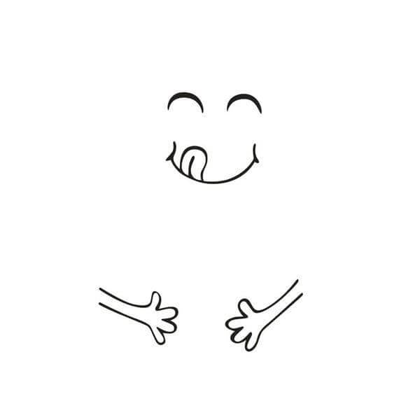 Lisslune | Smile Face Yummy Fridge Stickers