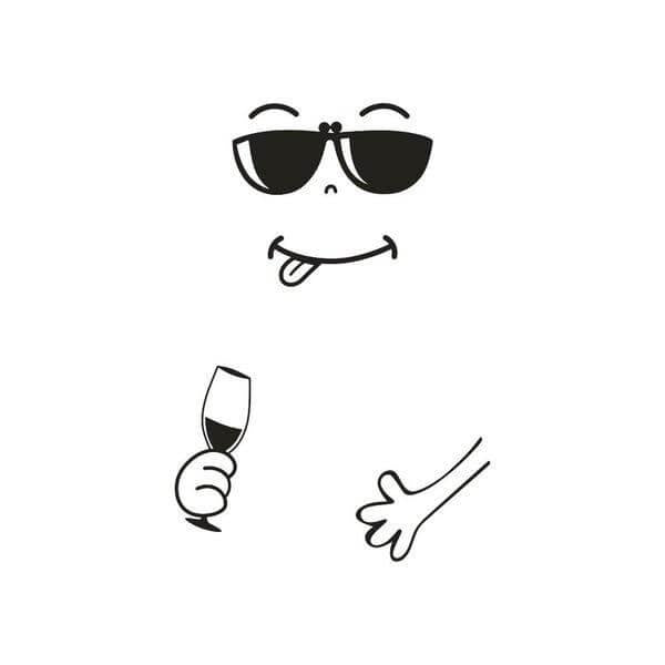 Lisslune | Smile Face Yummy Fridge Stickers