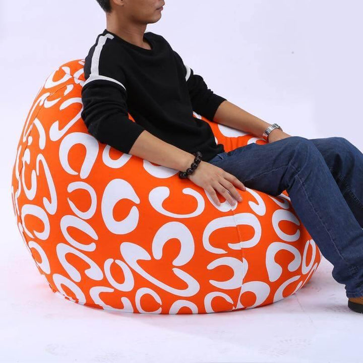 Lisslune | Printed Lounger Sofa Bean Bags