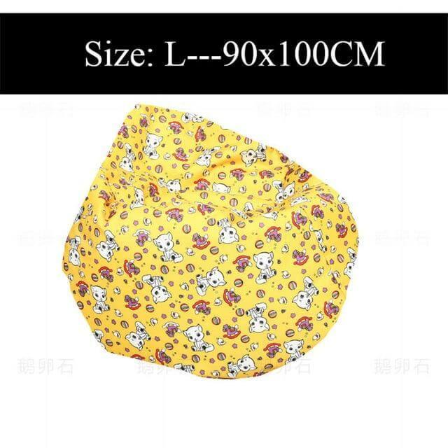 Lisslune | Printed Lounger Sofa Bean Bags