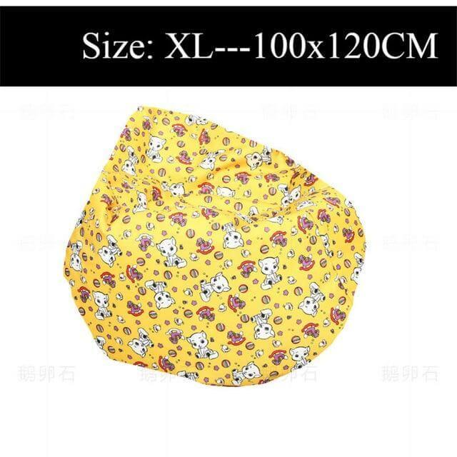 Lisslune | Printed Lounger Sofa Bean Bags
