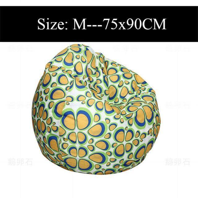 Lisslune | Printed Lounger Sofa Bean Bags