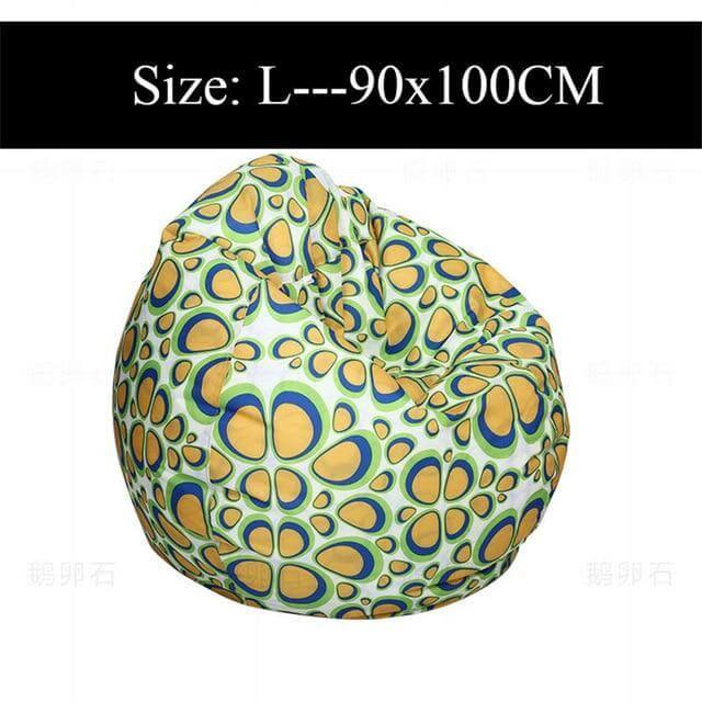 Lisslune | Printed Lounger Sofa Bean Bags