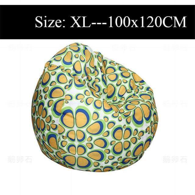 Lisslune | Printed Lounger Sofa Bean Bags