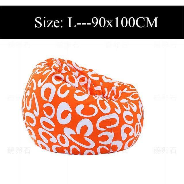 Lisslune | Printed Lounger Sofa Bean Bags