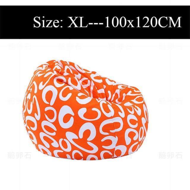 Lisslune | Printed Lounger Sofa Bean Bags