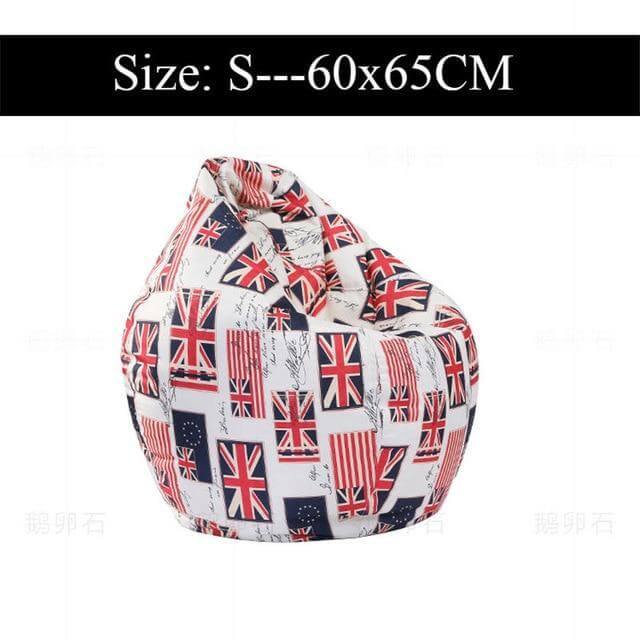 Lisslune | Printed Lounger Sofa Bean Bags