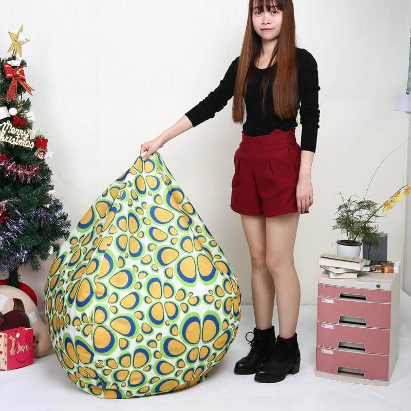 Lisslune | Printed Lounger Sofa Bean Bags
