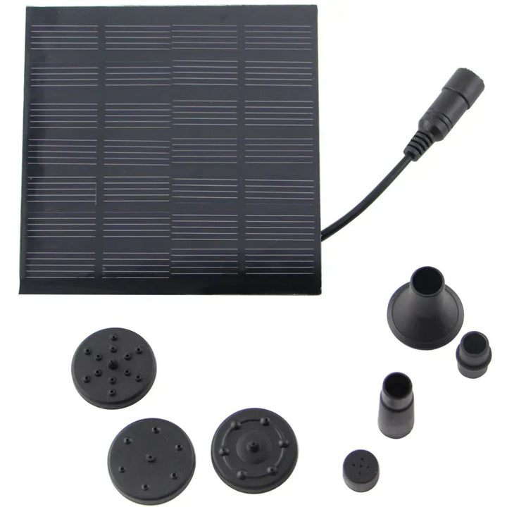 Lisslune | Sun Fountain "Sun Fountain" for Pond or Birdbath – With 4 Spray Heads