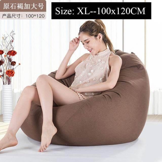 Lisslune | Modern Look Loft Style Pouf One Seat Bean Bag