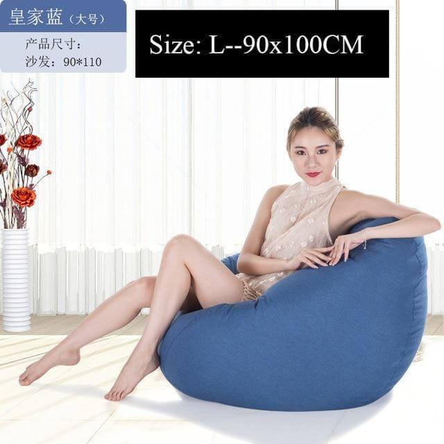 Lisslune | Modern Look Loft Style Pouf One Seat Bean Bag