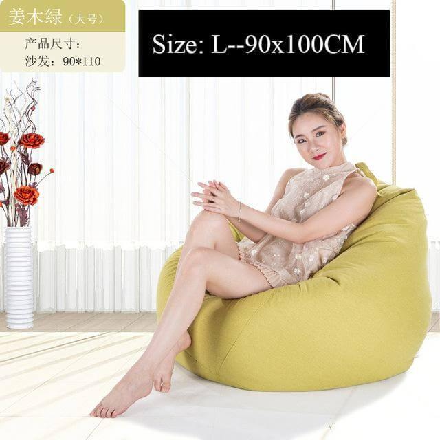 Lisslune | Modern Look Loft Style Pouf One Seat Bean Bag