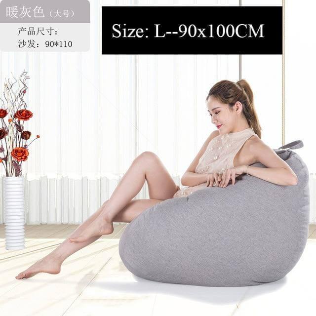 Lisslune | Modern Look Loft Style Pouf One Seat Bean Bag