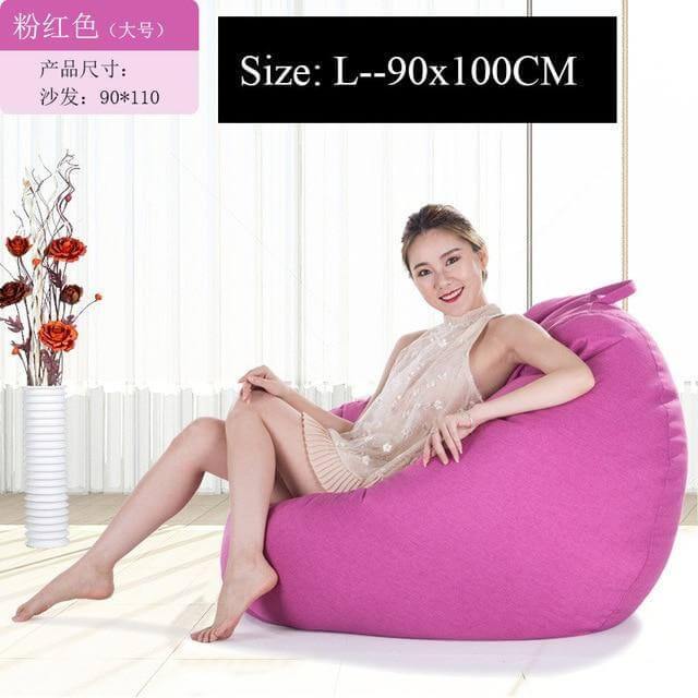 Lisslune | Modern Look Loft Style Pouf One Seat Bean Bag