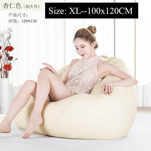 Lisslune | Modern Look Loft Style Pouf One Seat Bean Bag