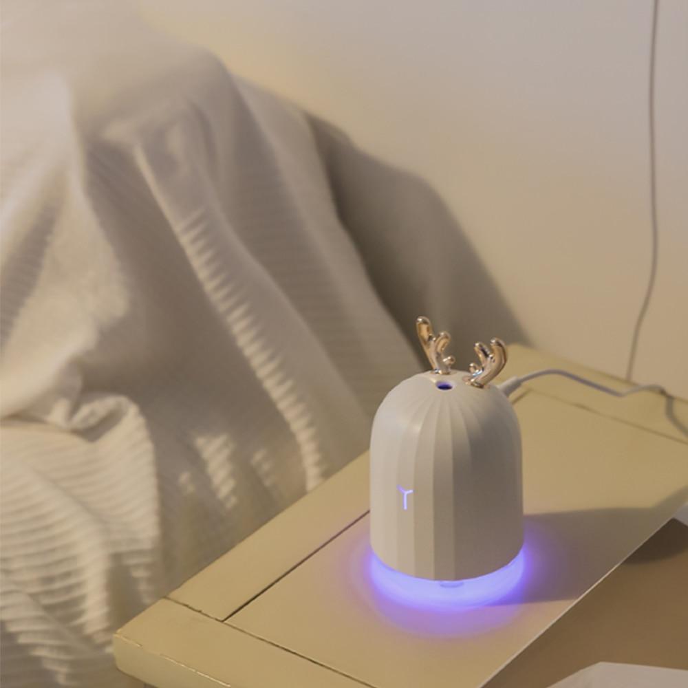 Lisslune | DeerMist Air Humidifier – Gevirdesign with soft ambient light