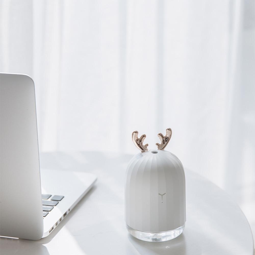 Lisslune | DeerMist Air Humidifier – Gevirdesign with soft ambient light
