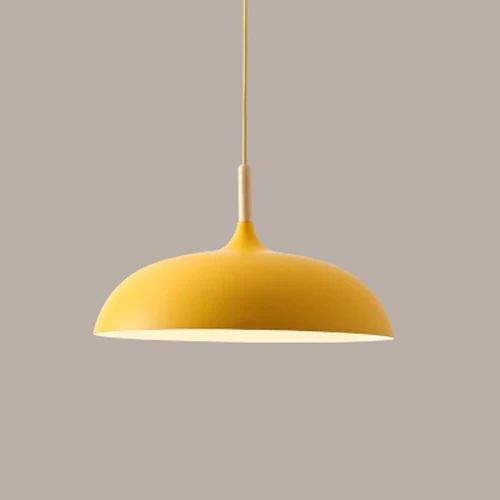 Lisslune | Pendant lights made of metal and wood in delicate pastel shades