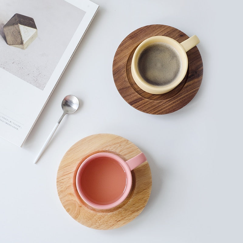 Lisslune | Nordic Colorful Elegant Matte Coffee Mugs