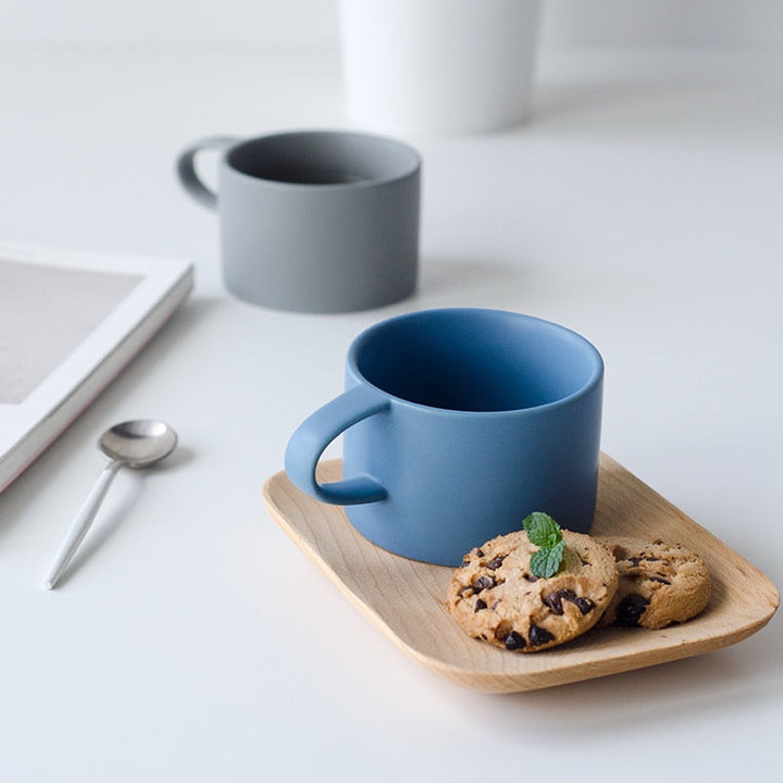Lisslune | Nordic Colorful Elegant Matte Coffee Mugs