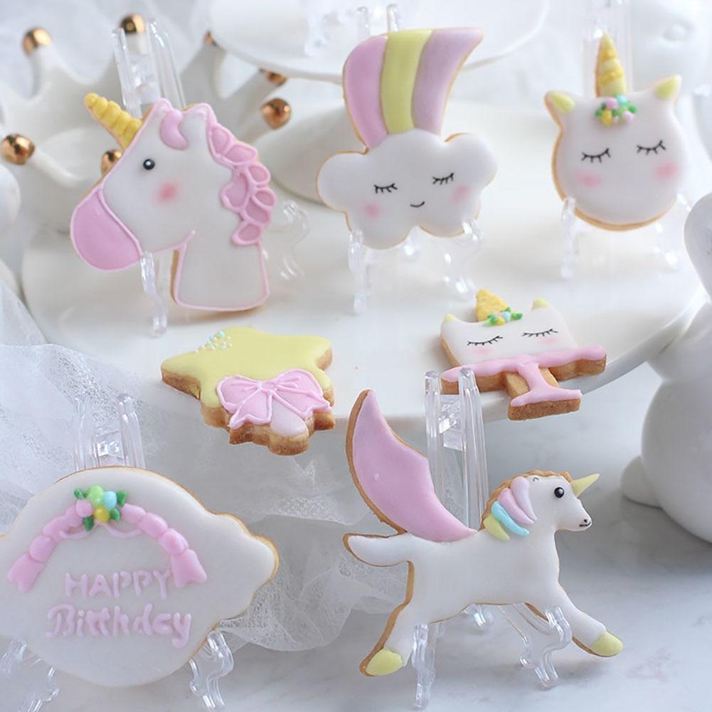 Lisslune | Unicorn Cookie Cutter 8-piece Set