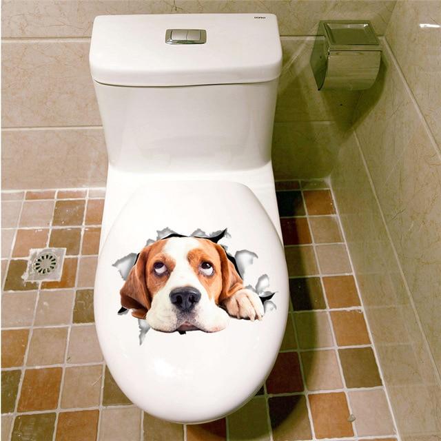 Lisslune | 3D Cat & Dog Sticker Wall Tattoo