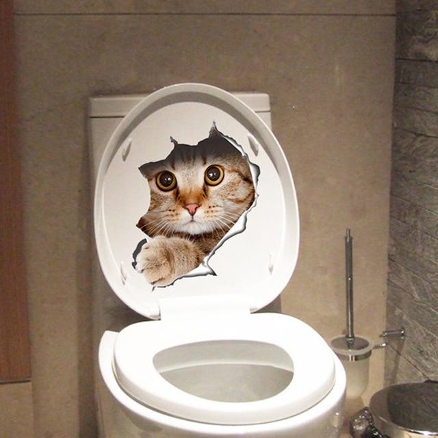 Lisslune | 3D Cat & Dog Sticker Wall Tattoo