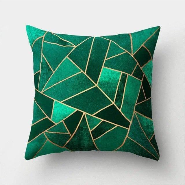 Lisslune | Square Decorative Geometric Striped Pillow Cases
