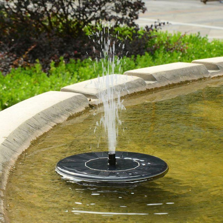 Lisslune | SolarSpring Vital Solar Fountain | Floating Pond Pump | Garden Decoration | Solar Water Feature for Outdoors