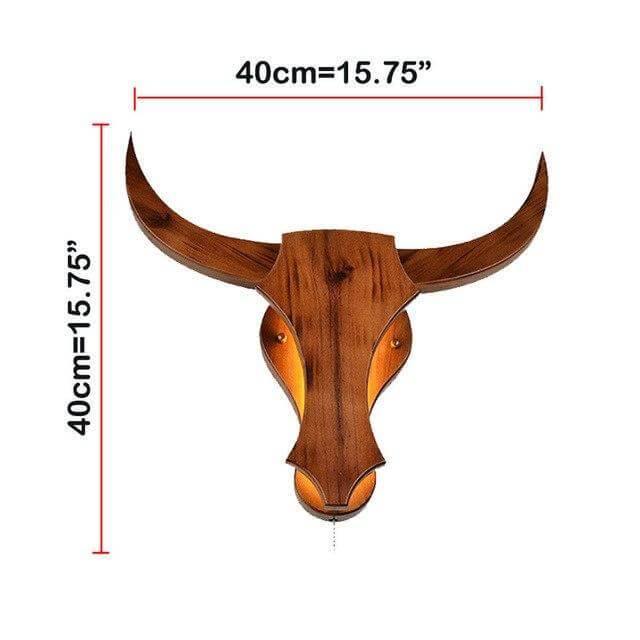 Lisslune | Nordic Style Bull Head Creative Lamps