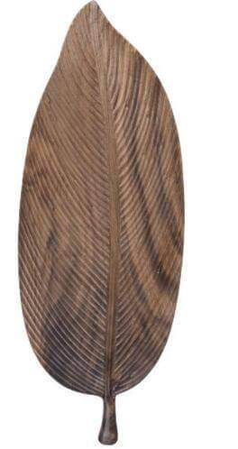 Lisslune | Walnut Snack Tray Leaf Plates