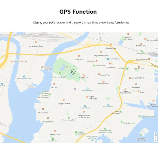 Lisslune | Cat GPS Tracker for Pets Locator Device Microchip