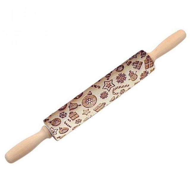 Lisslune | Engraved rolling pin for creative patterns