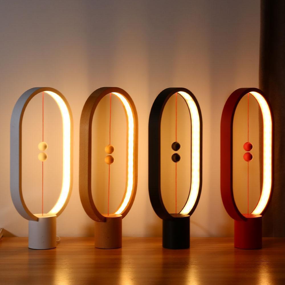 Lisslune | Modern Heng Balance Lamp Magnetic Float LED Indoor Light
