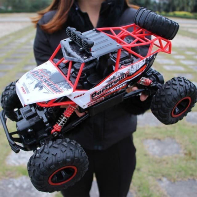 Lisslune | Remote Control Car 4x4 Rock Crawler Monster Truck