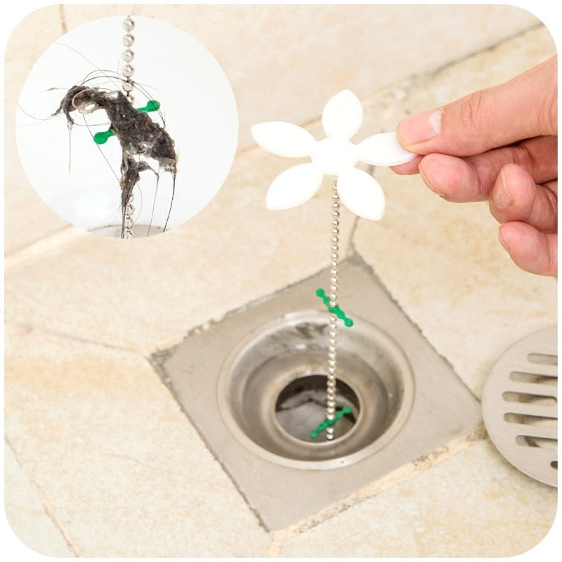 Lisslune | Hair collector chain for the drain (2 pieces)