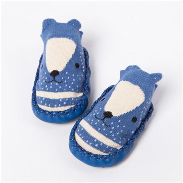 Lisslune | Children's socks with non-slip sole in animal design