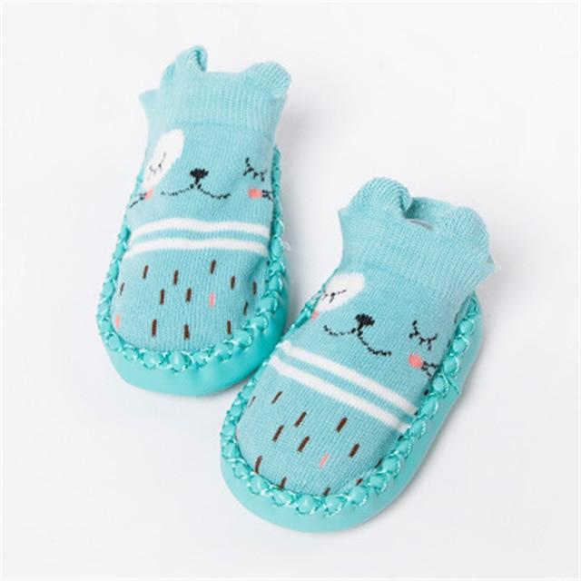 Lisslune | Children's socks with non-slip sole in animal design