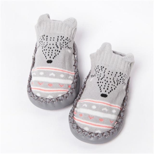 Lisslune | Children's socks with non-slip sole in animal design