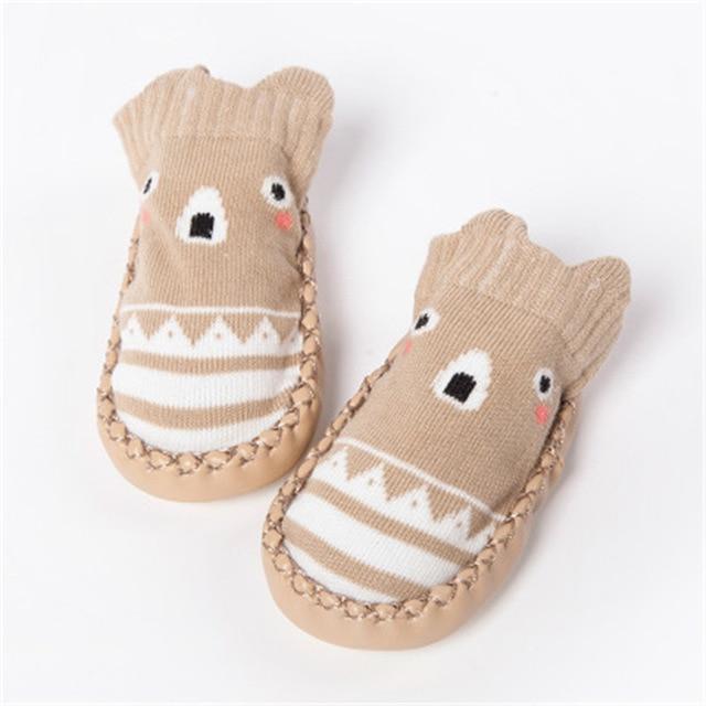 Lisslune | Children's socks with non-slip sole in animal design