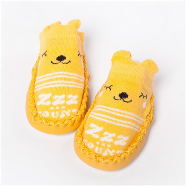 Lisslune | Children's socks with non-slip sole in animal design