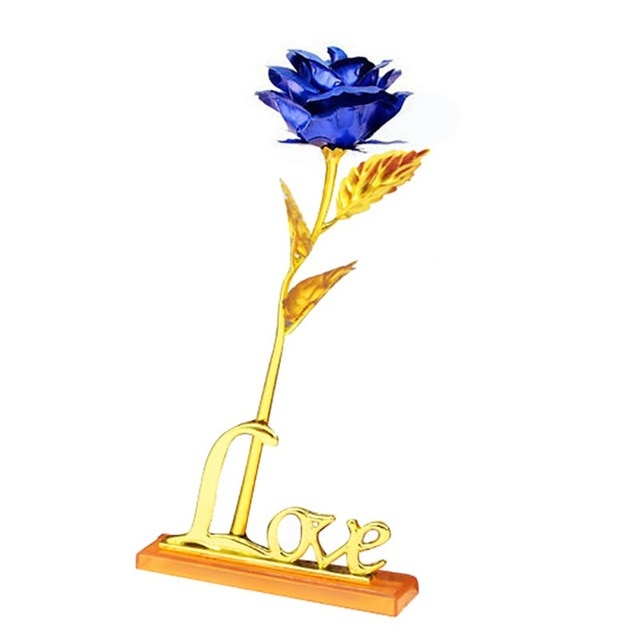 Lisslune | 24k gold-plated rose | Including certificate and luxurious gift box