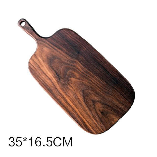 Lisslune | Japanese Walnut/Beech Special Shape Cutting Board made of solid wood