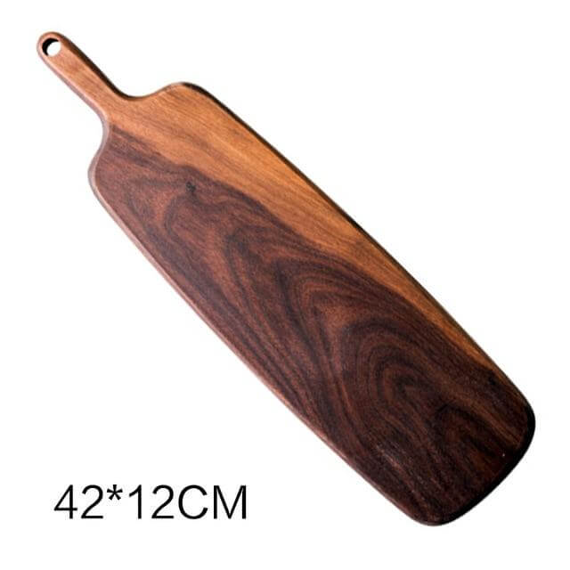 Lisslune | Japanese Walnut/Beech Special Shape Cutting Board made of solid wood