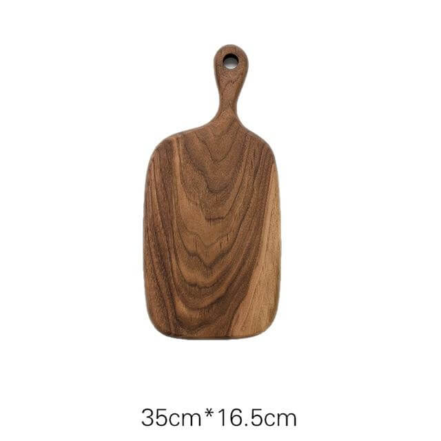 Lisslune | Japanese Walnut/Beech Special Shape Cutting Board made of solid wood