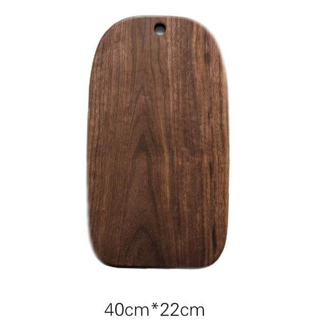 Lisslune | Japanese Walnut/Beech Special Shape Cutting Board made of solid wood
