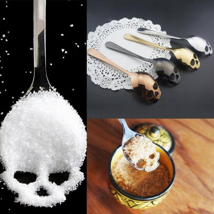 Lisslune | Skull Shaped Stainless Steel Spoon