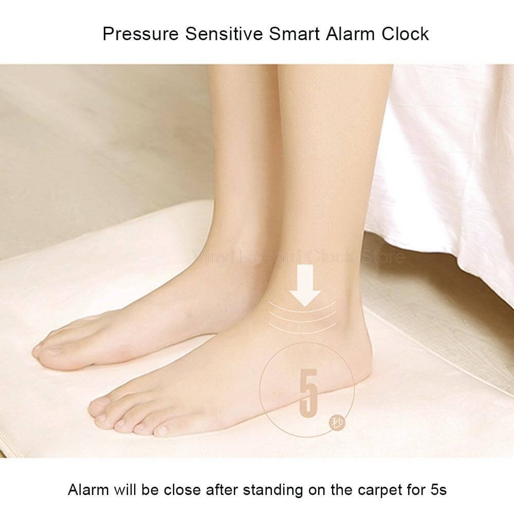 Lisslune | Pressure Sensitive Step on Rug Carpet Alarm Clock