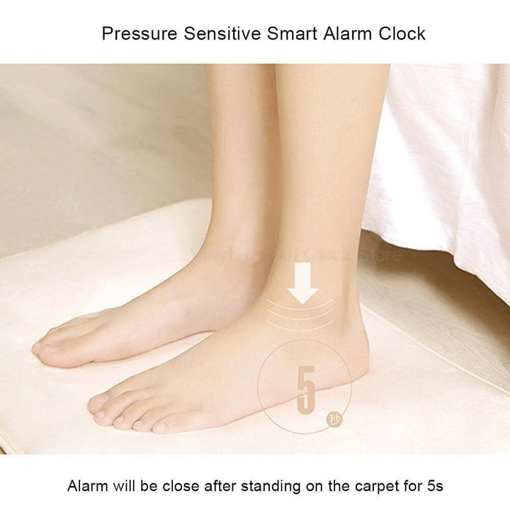 Lisslune | Pressure Sensitive Step on Rug Carpet Alarm Clock